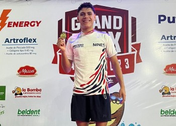 Natación: Máximo Yesa, lo Máximo en el Grand Prix