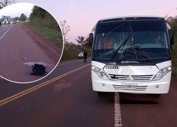 Peatón murió tras ser atropellado por un motorhome en la ruta 14
