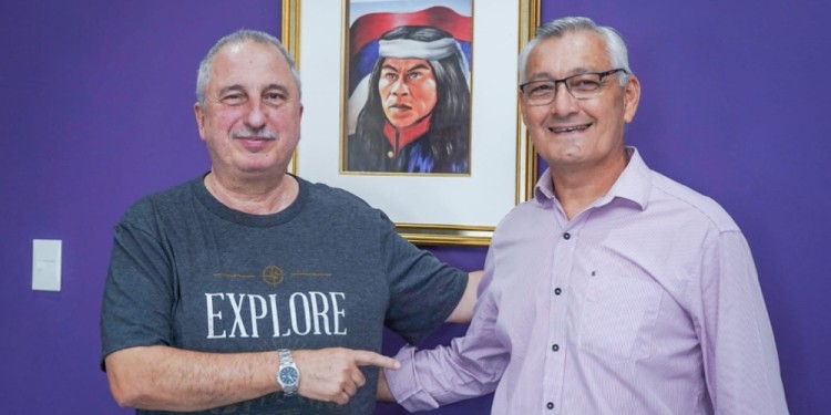 LOS ELECTOS. Passalacqua y Arrúa, los que asumirán el 10 de diciembre.