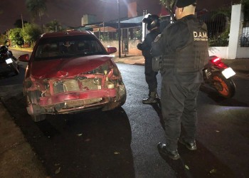 Conductora chocó a motociclista en Itaembé Miní y se dio a la fuga