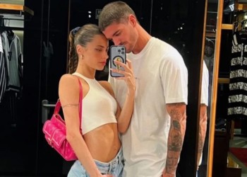 Rodrigo De Paul promociona a Tini Stoessel