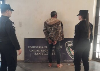 Dirimió diferencias con el padrastro a navajazos, lo hirió y fue detenido