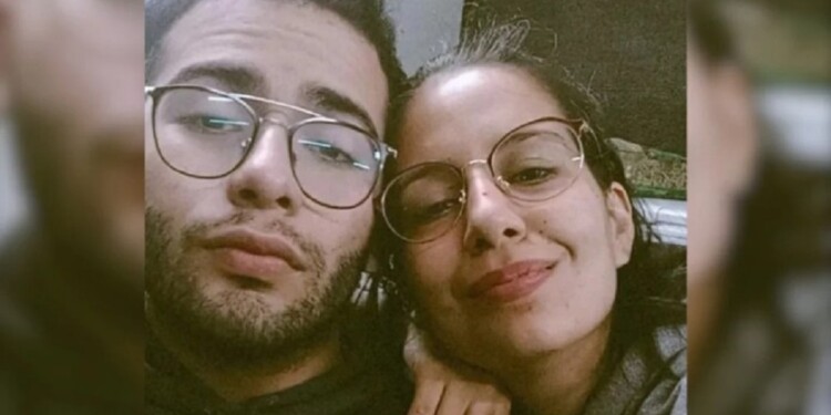 SOSPECHOSO Y VÍCTIMA. César Sena el buscado y Cecilia Strzyzowsk.