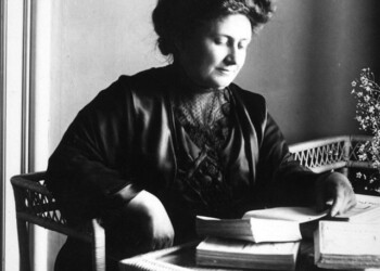 María Montessori, su hijo Mario y el método