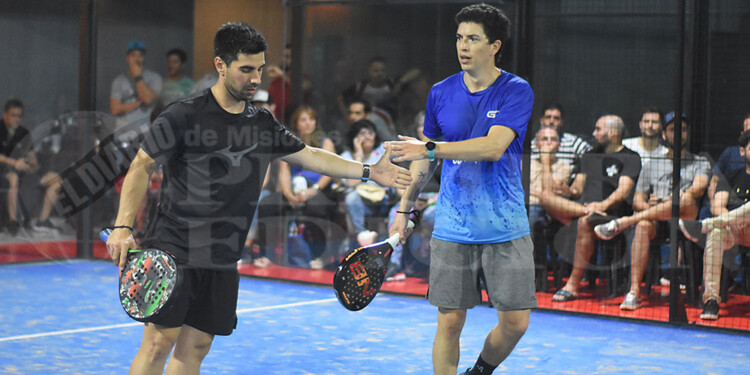 FESTEJO. Manuel Beltrami y Franco Cassoni se consagraron en Tercera.