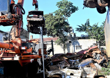 Compactan más de cien vehículos secuestrados por orden del STJ