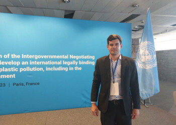 Misionero participó en el INC-2 de París  sobre contaminación plástica mundial