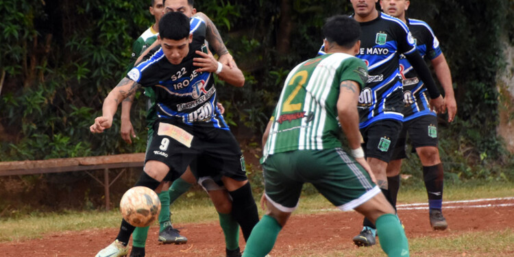 PASAPORTE. Gracias a estos tres puntos, 1º de Mayo clasificó segundo.
