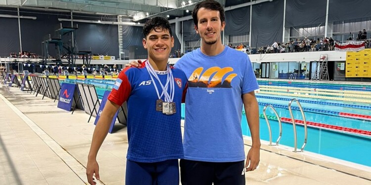 BUENA COSECHA. Máximo Yesa se apoderó de cuatro medallas.