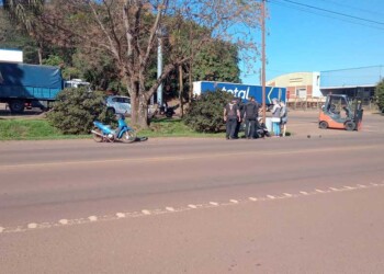 Chocó contra una zampi y terminó en el hospital SAMIC