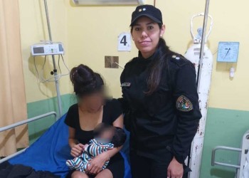 Policías salvaron la vida de un recién nacido en Apóstoles