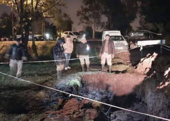 San Javier: tres días con agua potable a cuentagotas por rotura de caño principal