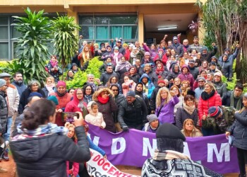 Tras una orden de desalojo, FTEL levantó el acampe en el Consejo de Educación