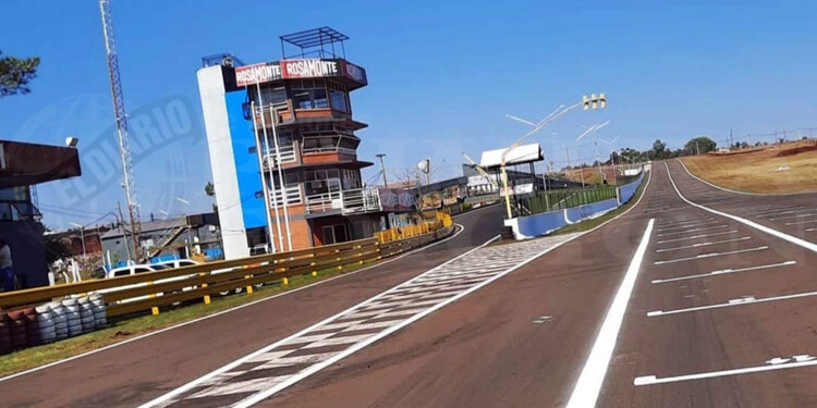 LISTO PARA EL SHOW. El autódromo Rosamonte de Posadas espera la llegada de las categorías nacionales.