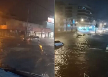 Inundaciones, rutas bloqueadas y masivo corte de luz por ciclón extratropical en Brasil
