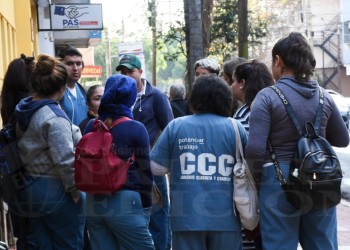 La rama de mujeres de la CCC reclamó frente al Ministerio de Hacienda