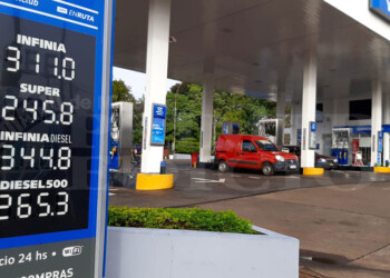 Rigen los nuevos valores de combustibles, YPF aplicó un 7%