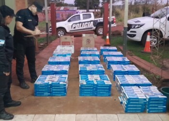 Abandonan contrabando de cigarrillos en la ruta provincial 17