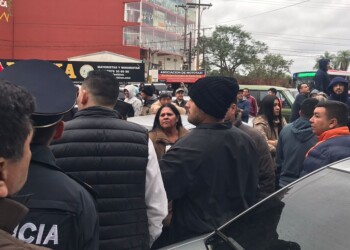 Volvieron a cortar el puente Posadas-Encarnación del lado paraguayo