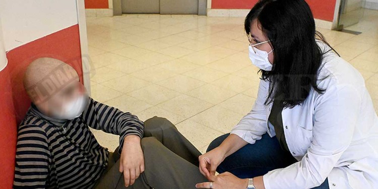 TRABAJO INTERDISCIPLINARIO. Uno de los servicios con los que más trabaja la doctora Pared es el oncológico del Hospital Pediátrico.