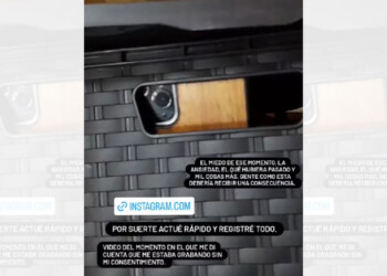 Detenido por intentar filmar a joven cuando se cambiaba