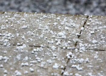 En varias localidades misioneras reportaron la caída de graupel