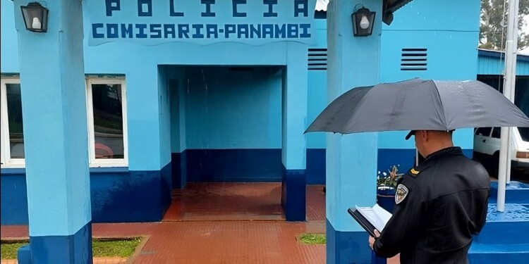 INTERVENCIÓN. La comisaría actuó en el conflicto que ocurría en la zona del kilómetro 15 de la localidad.