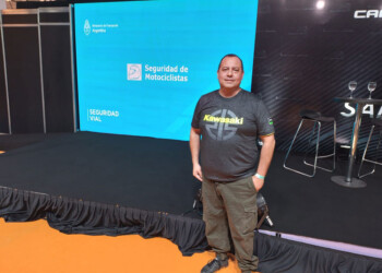 “Somos los únicos motociclistas del país que capacitamos a otros”