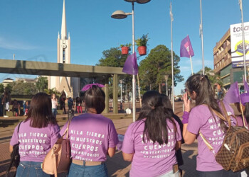 Oberá y San Vicente se sumaron a la marcha del Ni Una Menos