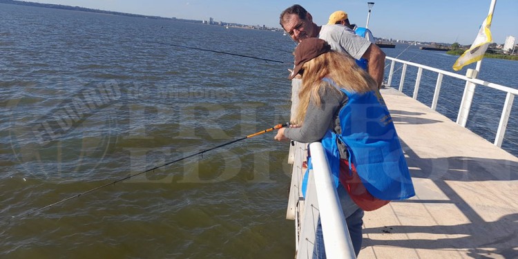 En una jornada ideal, la pesca se sintió en el Pira Pytá