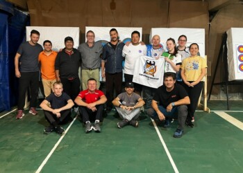 Tiro con Arco:  Un invitado de lujo en el Germano de Leandro N. Alem