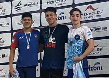Doble podio para Máximo Yesa en el Campeonato Argentino Juvenil de natación