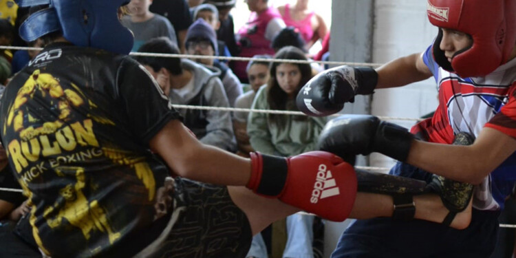 EN PLENA COMPETENCIA. Los combates fueron en el barrio Acaragua (Gentileza Valeria Sosa)