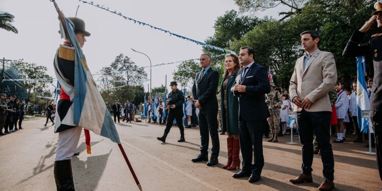 Misiones celebró el Día de la Independencia en el acto central en San Javier