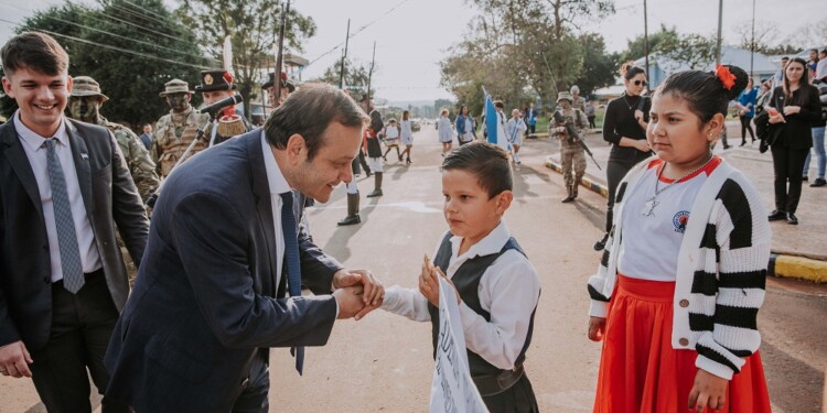 Misiones celebró el Día de la Independencia en el acto central en San Javier