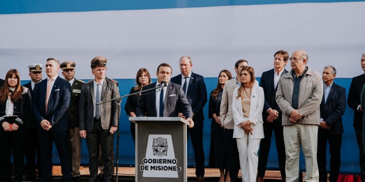 Misiones celebró el Día de la Independencia en el acto central en San Javier