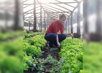 Dejó su trabajo en pandemia y le empezó a dedicar su vida a la chacra