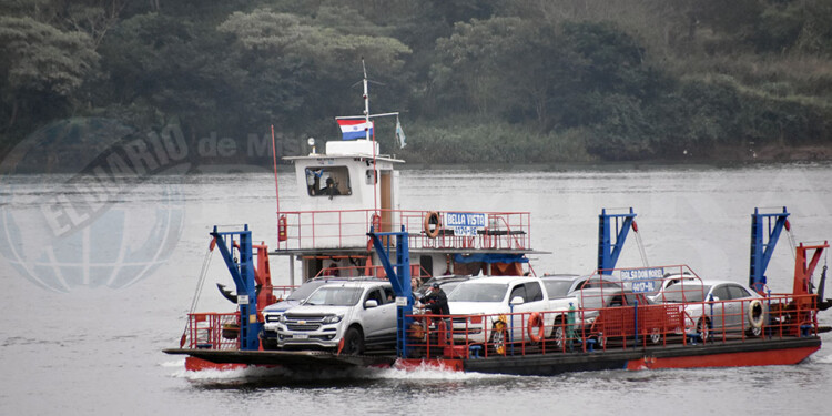 DE NUEVO A LA NORMNALIDAD. El paso fronterizo entre Bella Vista y Corpus vuelve a normalizarse.