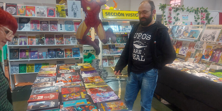UN ESPACIO IMPORTANTE. Las historietas formaron parte de la última feria del libro de Oberá.