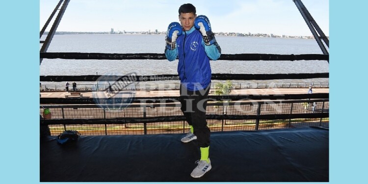 ESTÁ LISTO. Andino intensificó su preparación en las últimas semanas con miras al duelo ante Yamil Peralta.