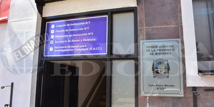 JUZGADO DE INSTRUCCIÓN 7. El expediente está en etapa de recolección de pruebas, entre ellas, los estudios psicológicos al encartado.