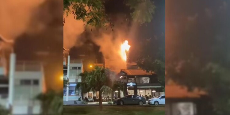 Incendio en la Ruedita