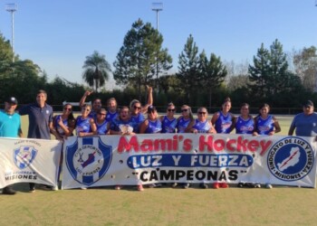 Hockey posadeño: las Mami’s de Luz y Fuerza, en lo alto