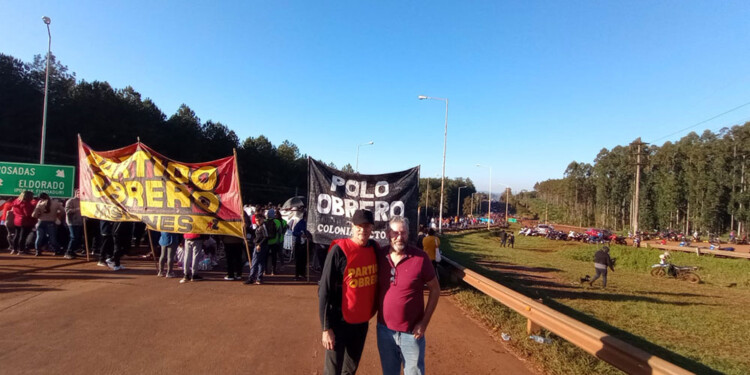 Mañana de cortes de ruta en Misiones por reclamo del Polo Obrero