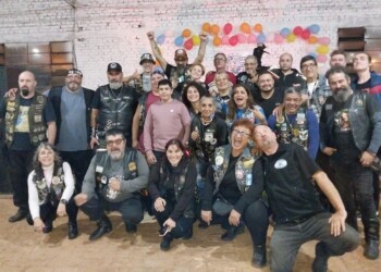 La MotoJuntada “Todos por Gonzalo” reunió a más de medio millar de visitantes