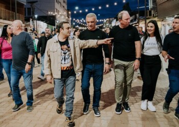 Inauguraron las nuevas obras sobre la avenida Brasil en Puerto Iguazú