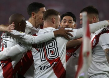 River goleó a Estudiantes y se consagró campeón de la Liga Profesional