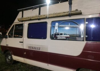 Vaciaron casa rodante estacionada en la estación del tren internacional