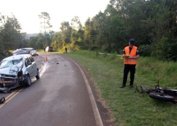 Falleció un motociclista en un siniestro vial sobre la ruta provincial 103