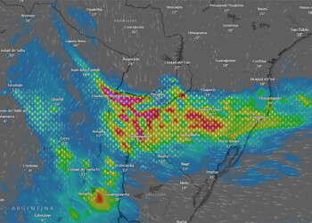 Alerta meteorológico vigente para cinco provincias